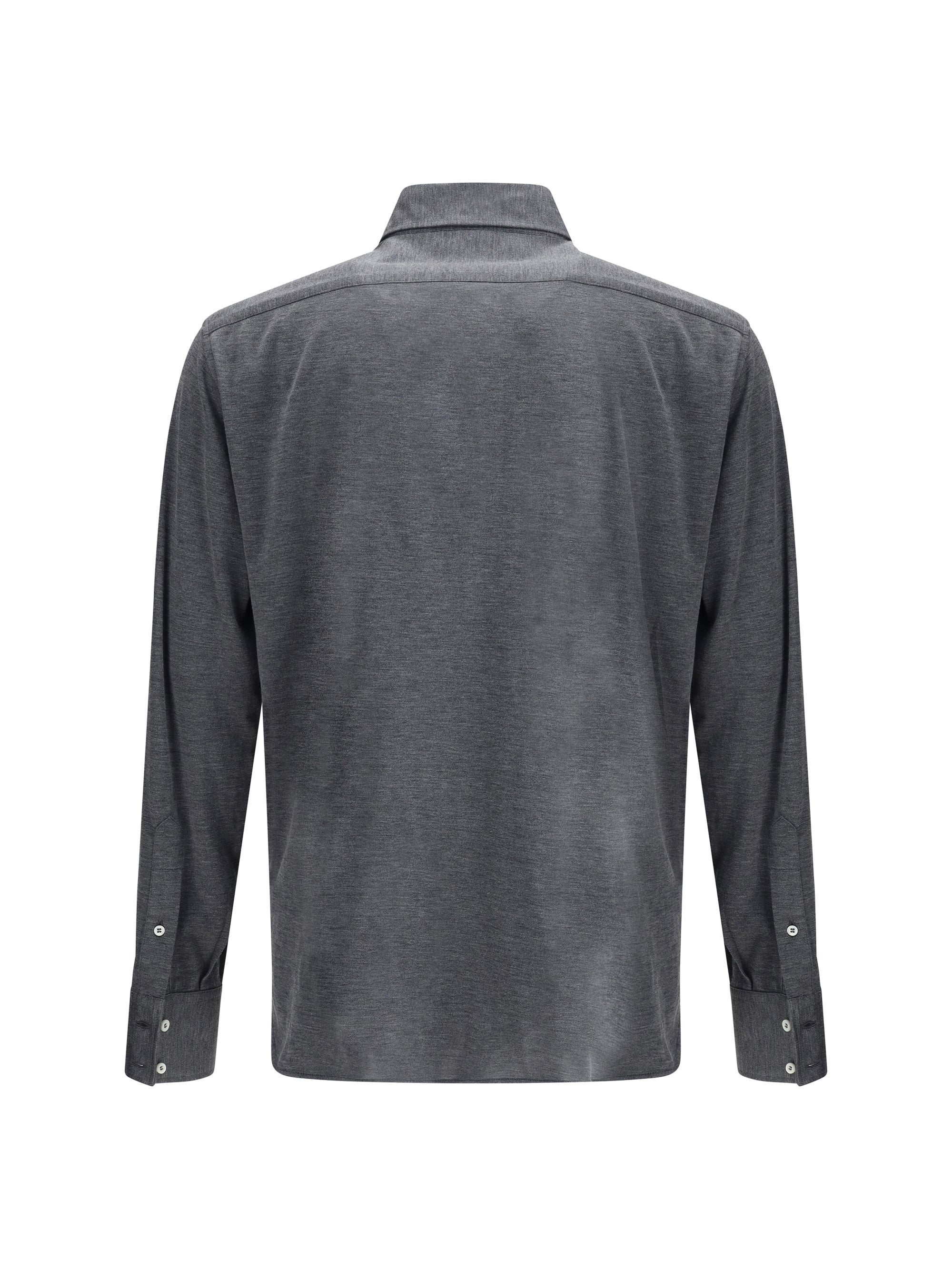 Brunello Cucinelli Men Silk Shirt