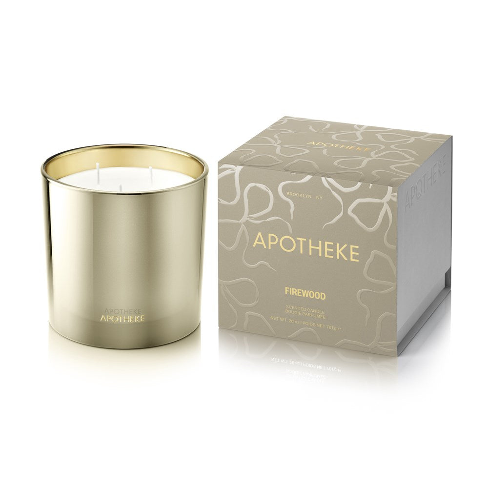 Firewood 3-Wick Candle