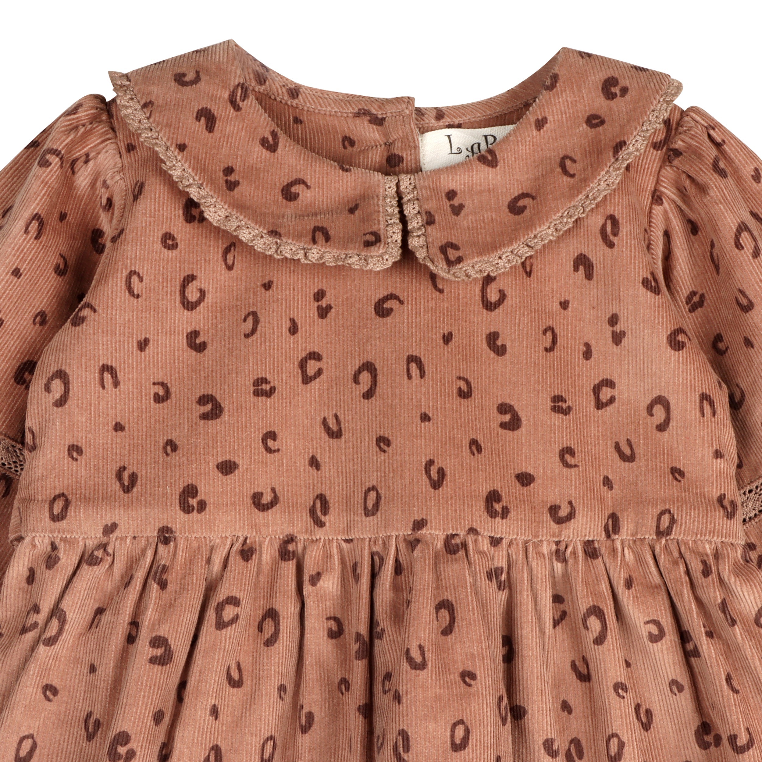 Cord Crush Animal Print Dress
