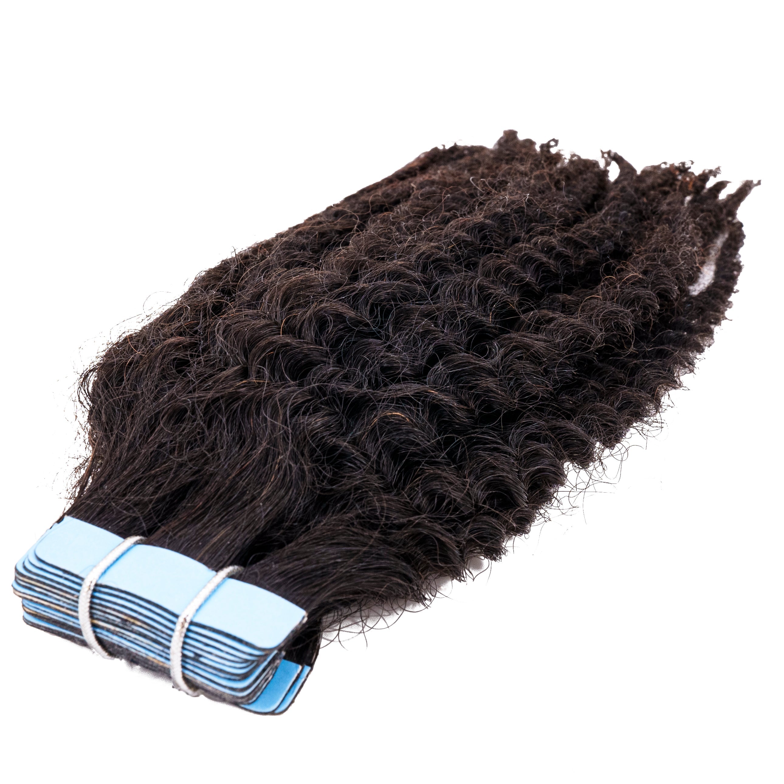 Afro Kinky Coily 100% Human Hair Tape In Extensions