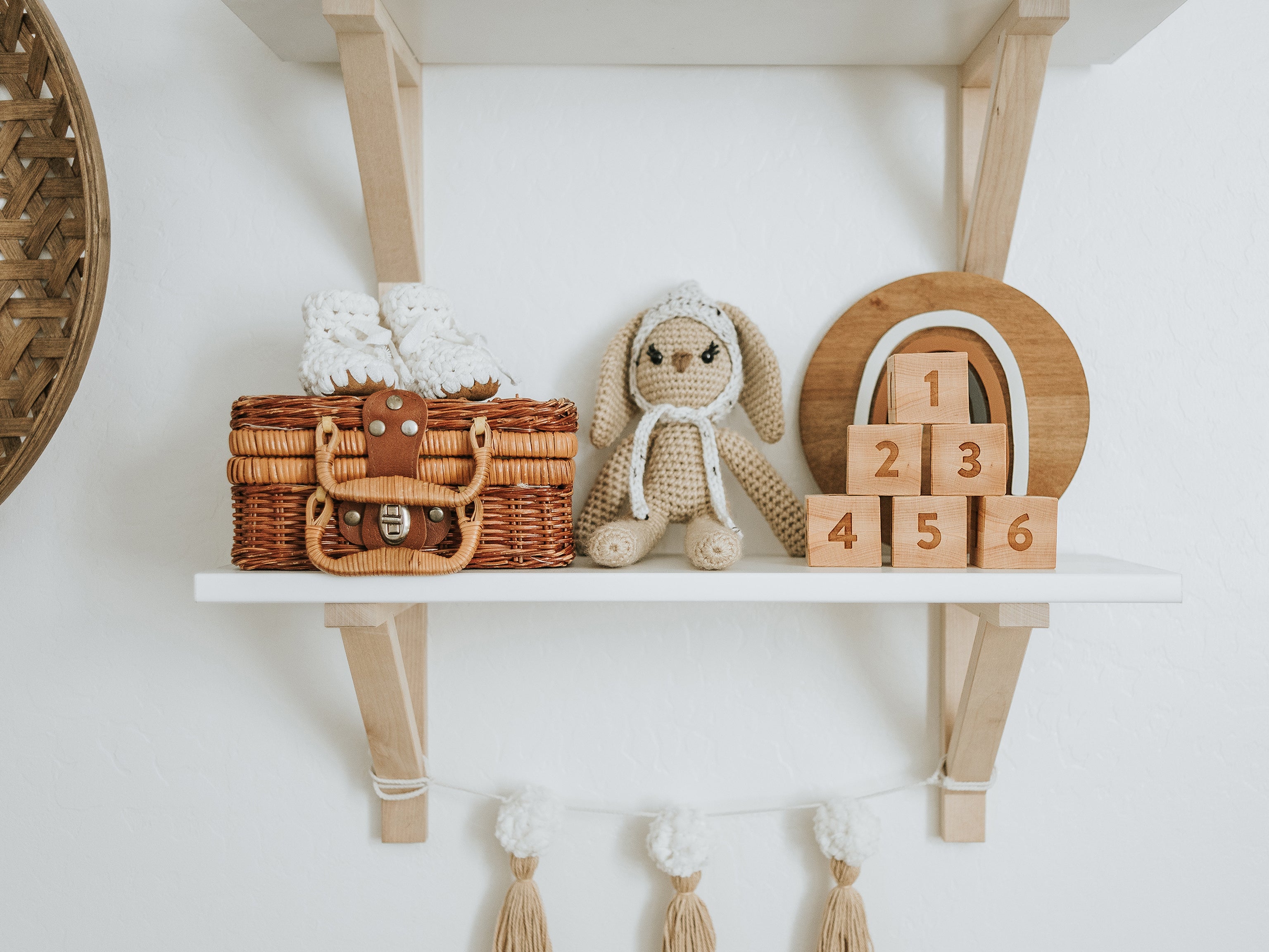 Modern Wooden Alphabet Blocks