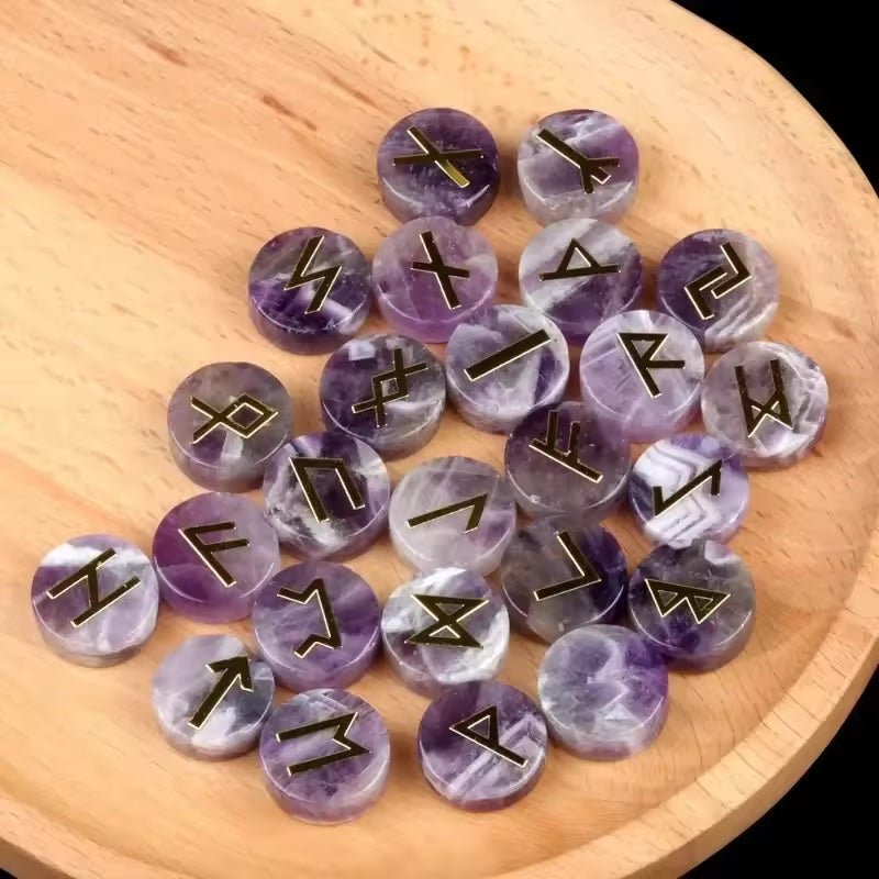 Round Crystal Runes