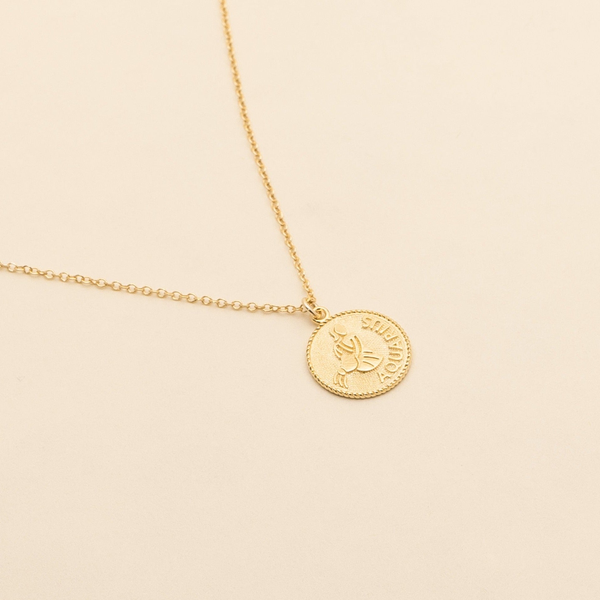 Aquarius Zodiac Necklace