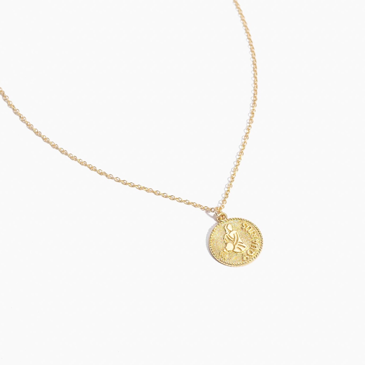 Aquarius Zodiac Necklace