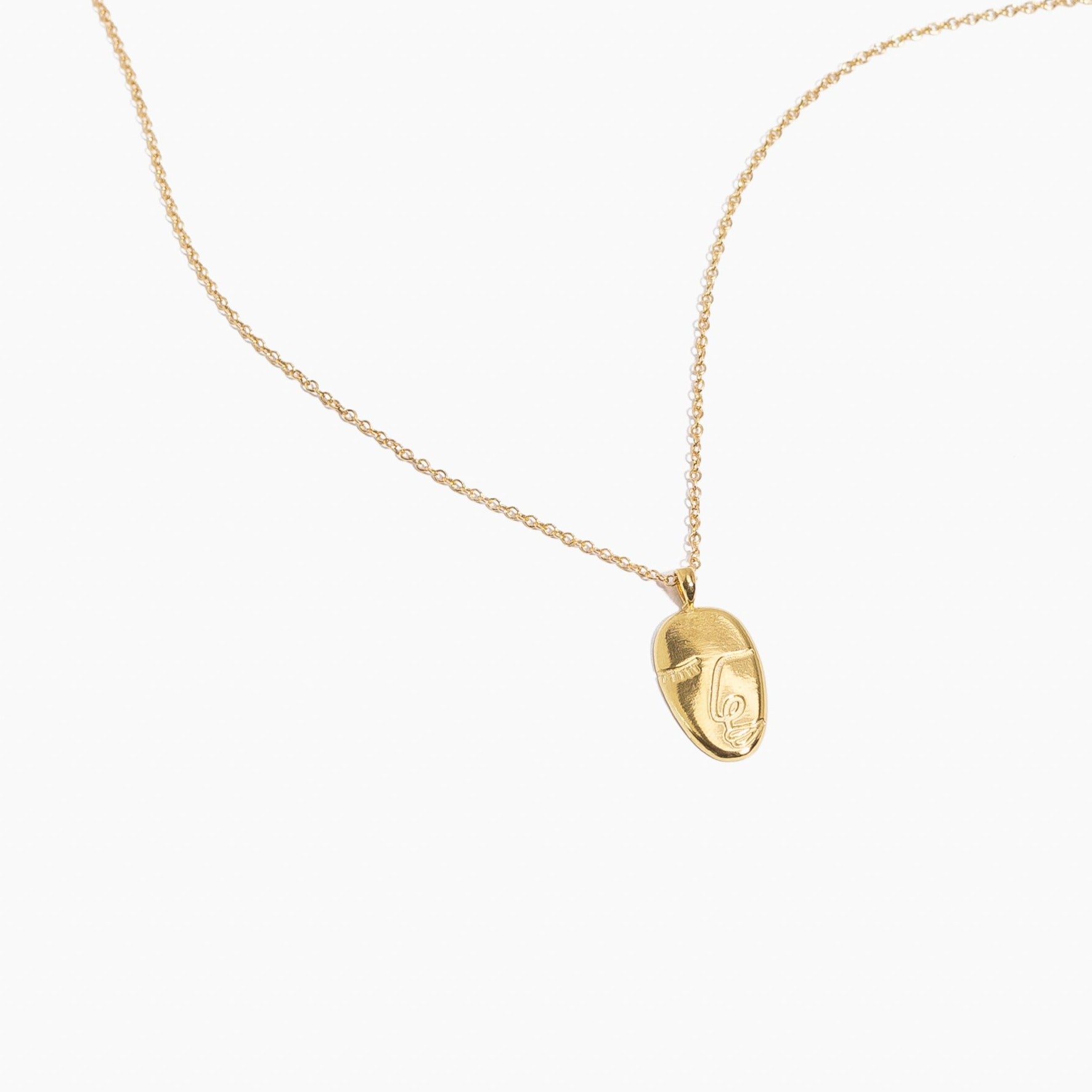 Artist Face Necklace