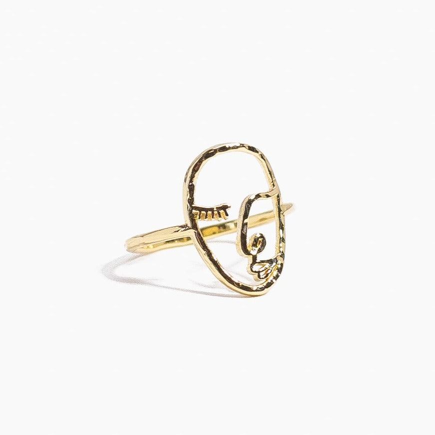 Artist Face Ring