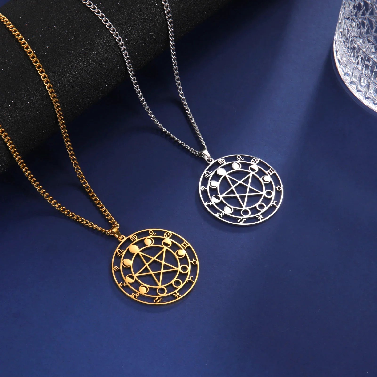 Pentacle Symbols Necklace