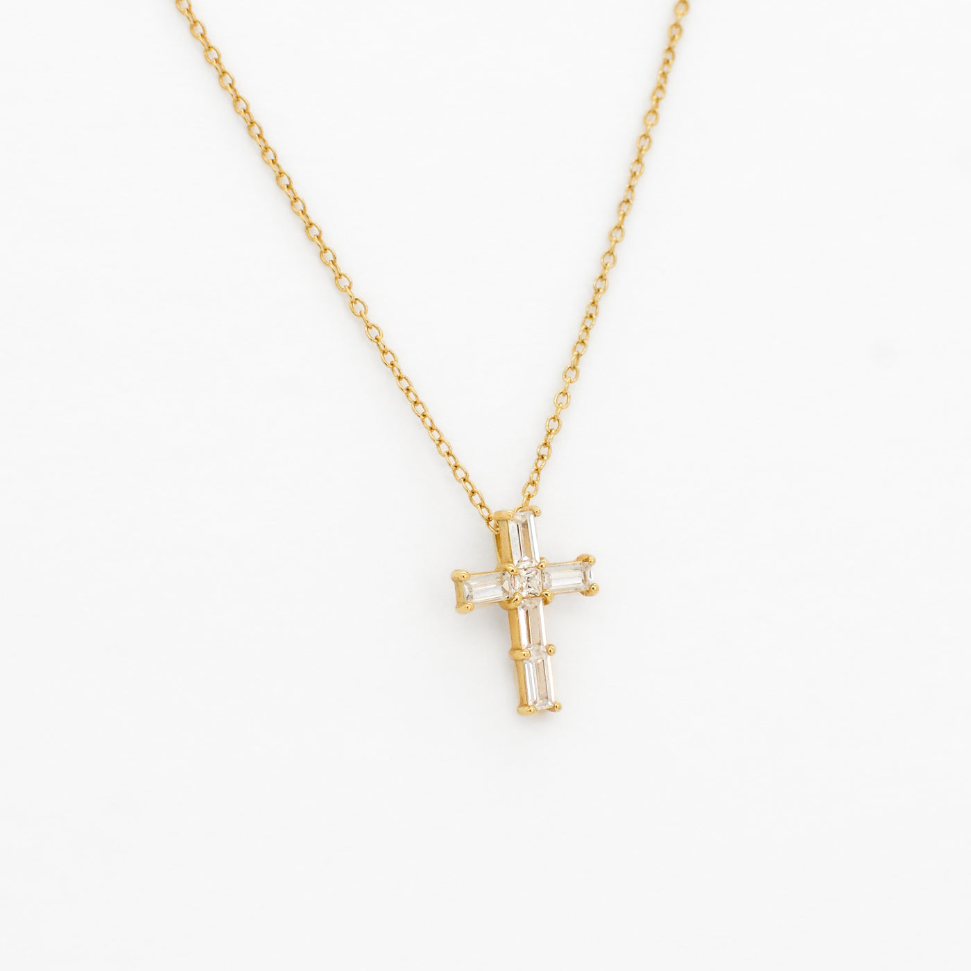 St Moritz Cross Necklace