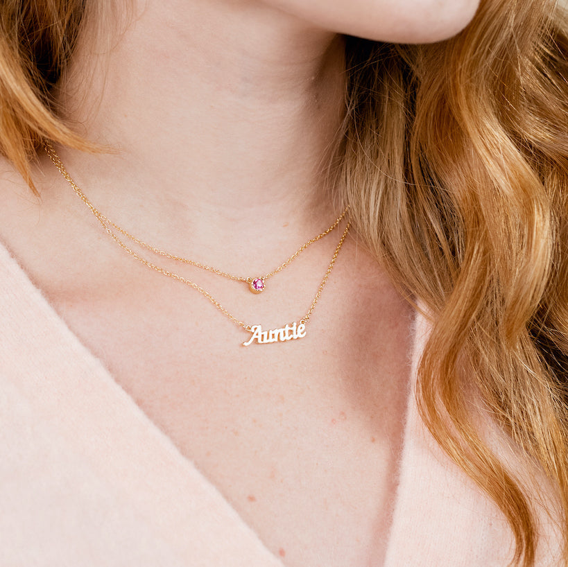 Birthstone Necklace