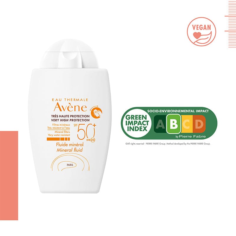 Avene Mineral Liquid Sunscreen SPF 50+ 40 ml