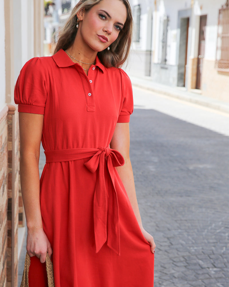 Popham Beach Polo Dress