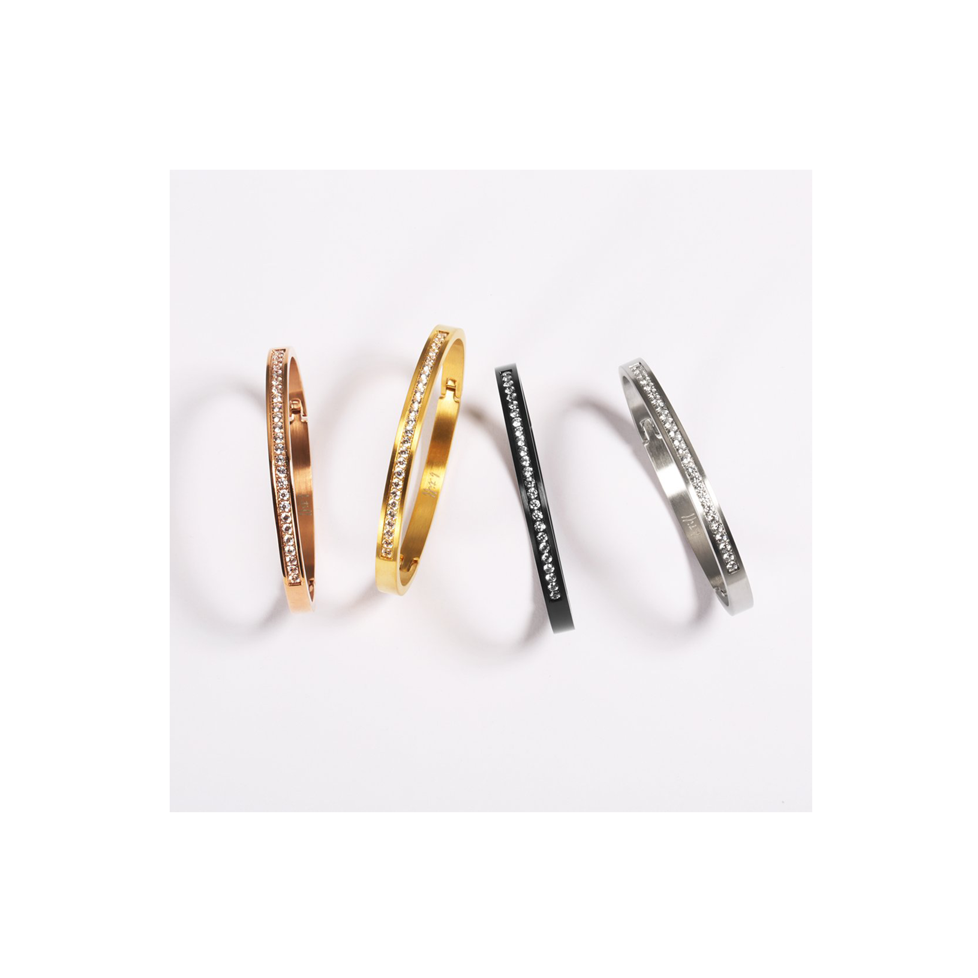 BG333G B.Tiff Eternity 25 Bangle Bracelet