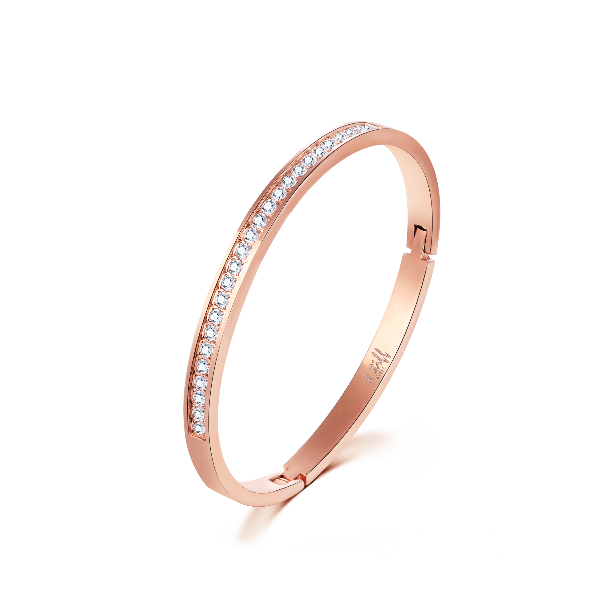BG333RG B.Tiff Eternity 25 Bangle Bracelet