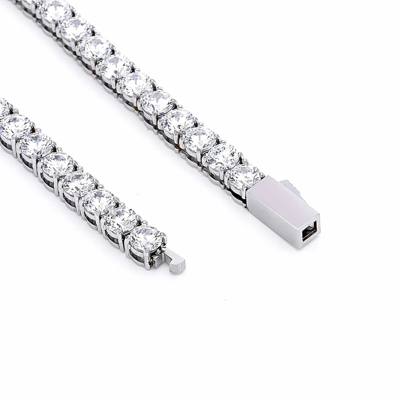 BG500W B.Tiff 5mm Tennis Bracelet by B.Tiff New York