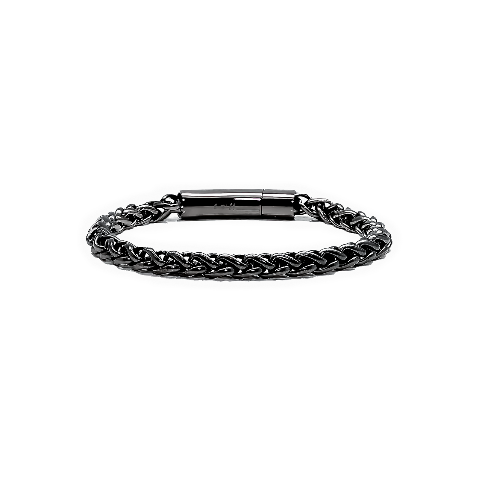 BG550GM B.Tiff Gun Metal Prince of Wales Chain Bracelet