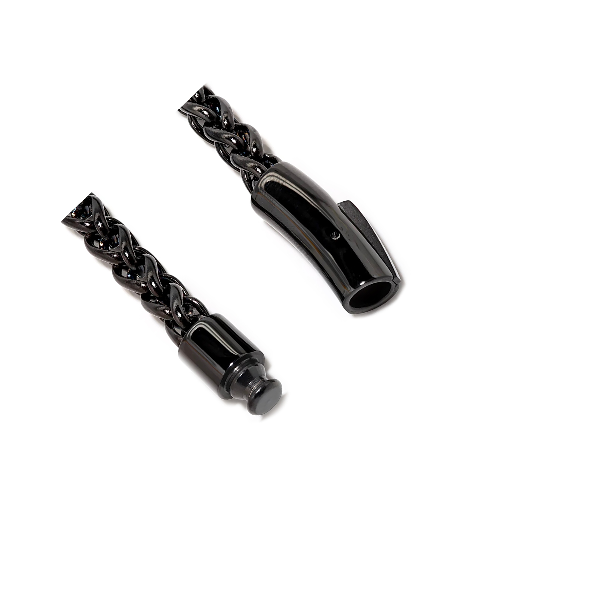 BG550GM B.Tiff Gun Metal Prince of Wales Chain Bracelet