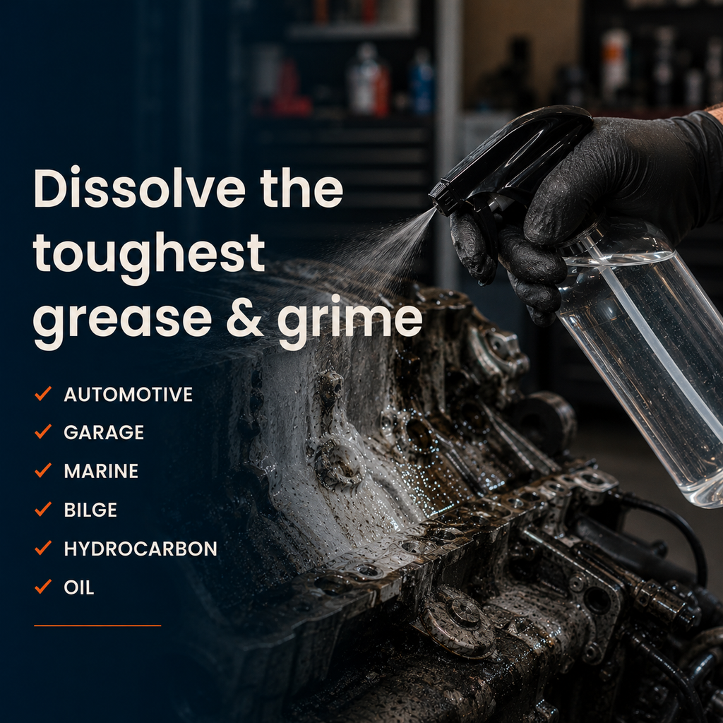 BioCut 10X Heavy-Duty Industrial Degreaser Concentrate