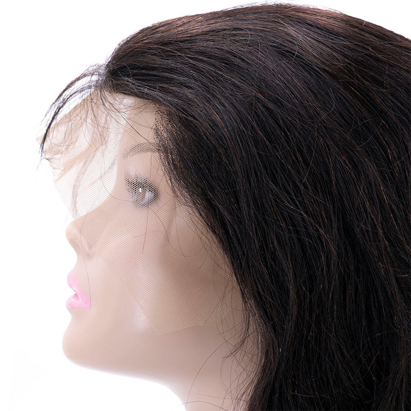 Body Wave 13x4 Transparent Lace Front Human Hair Wig