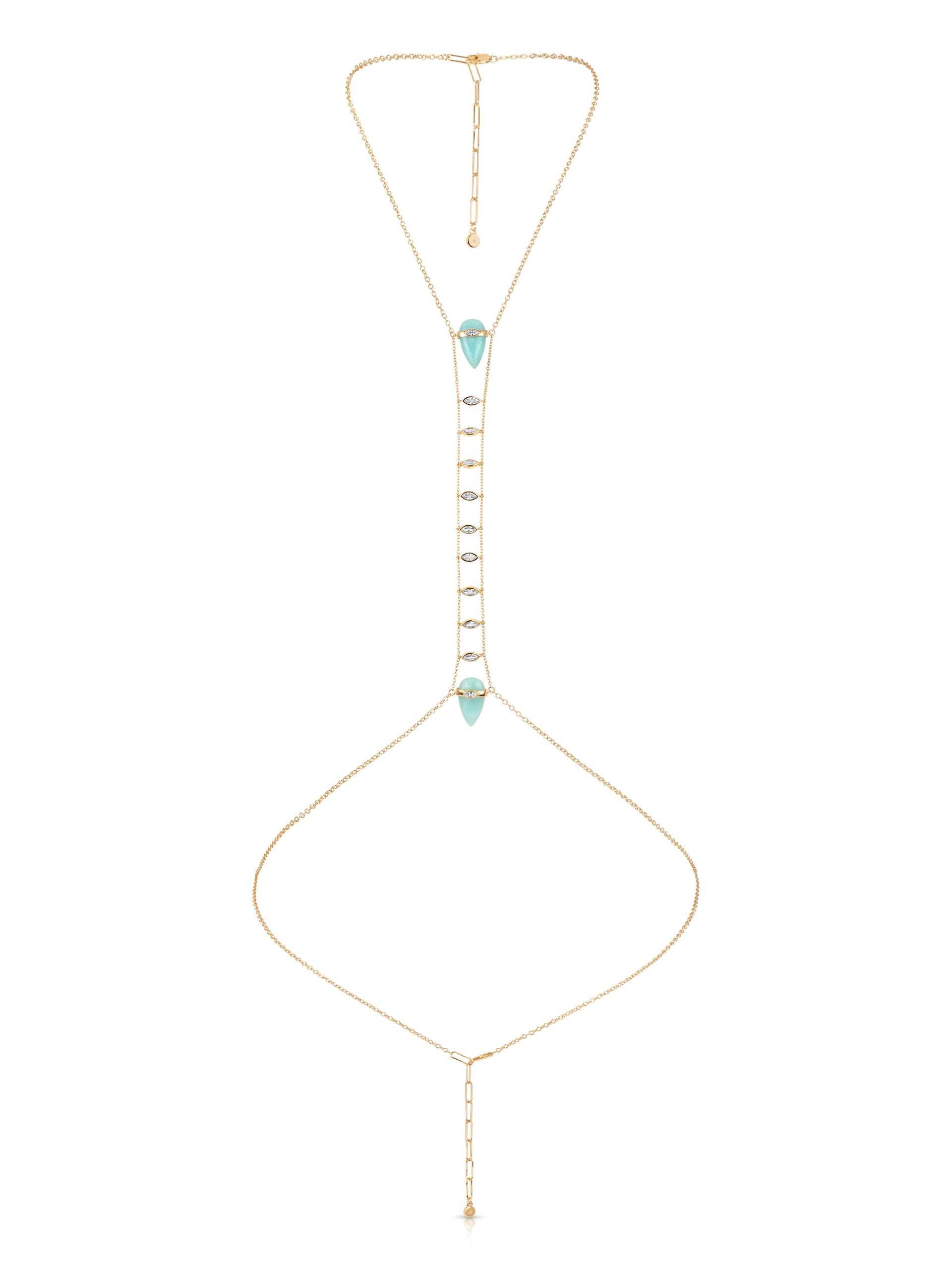 Turquoise Solstice Body Chain