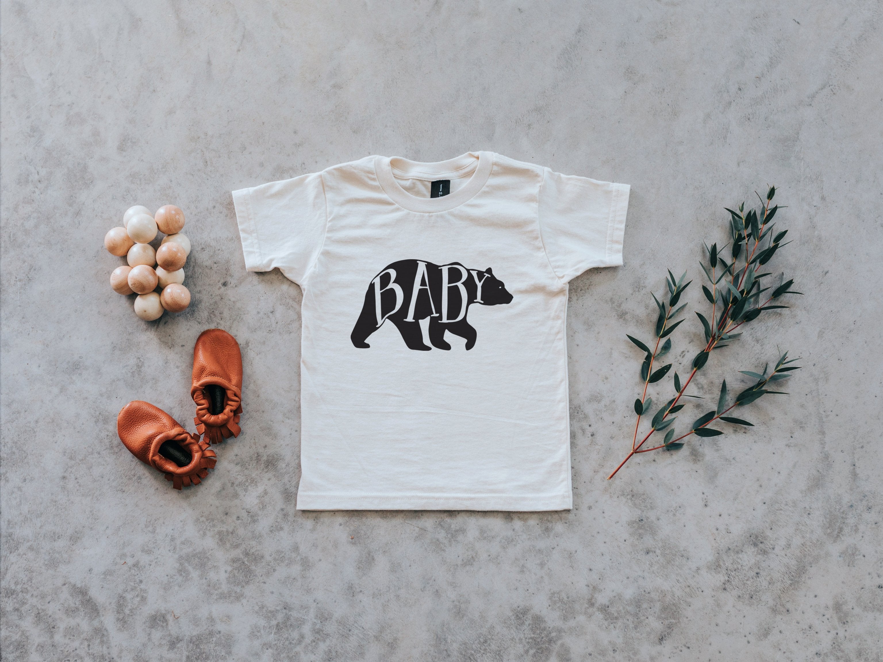 Baby Bear Organic Baby Tee • Final Sale