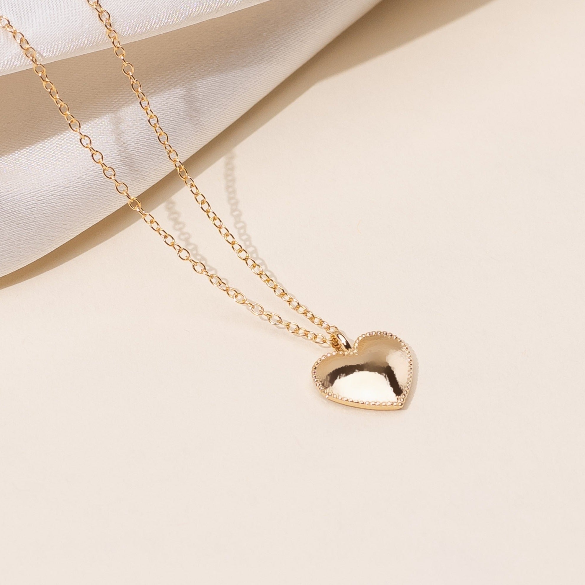 Beaded Heart Necklace