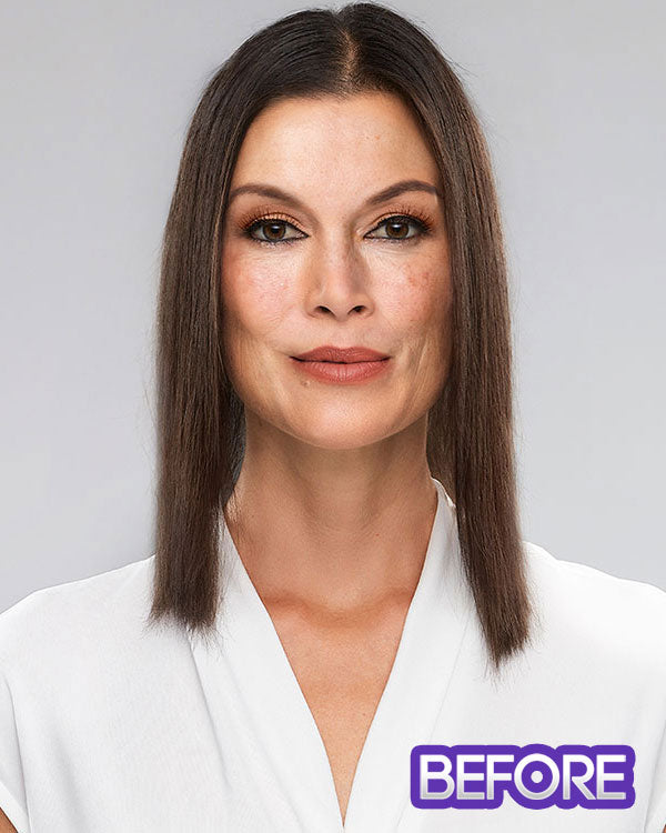 Top Coverage 12 inch | Lace Front & Monofilament Synthetic Hair Topper by Jon Renau