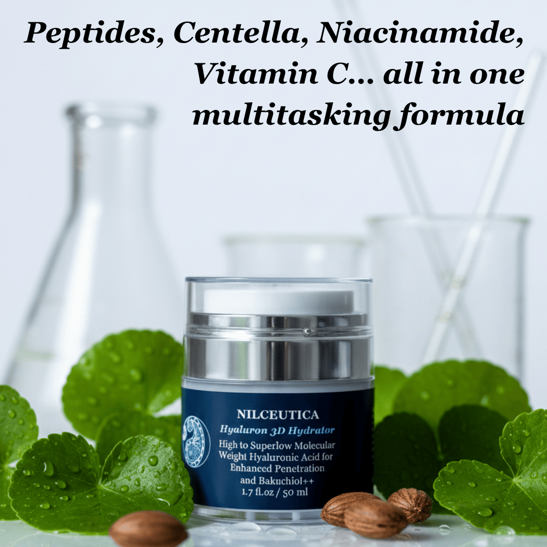 Hyaluron 3D Hydrator Multi Lamellar Emulsion The Advanced Response Face and Neck Cream-Serum with Matrixyl 3000 and Argireline Amplified