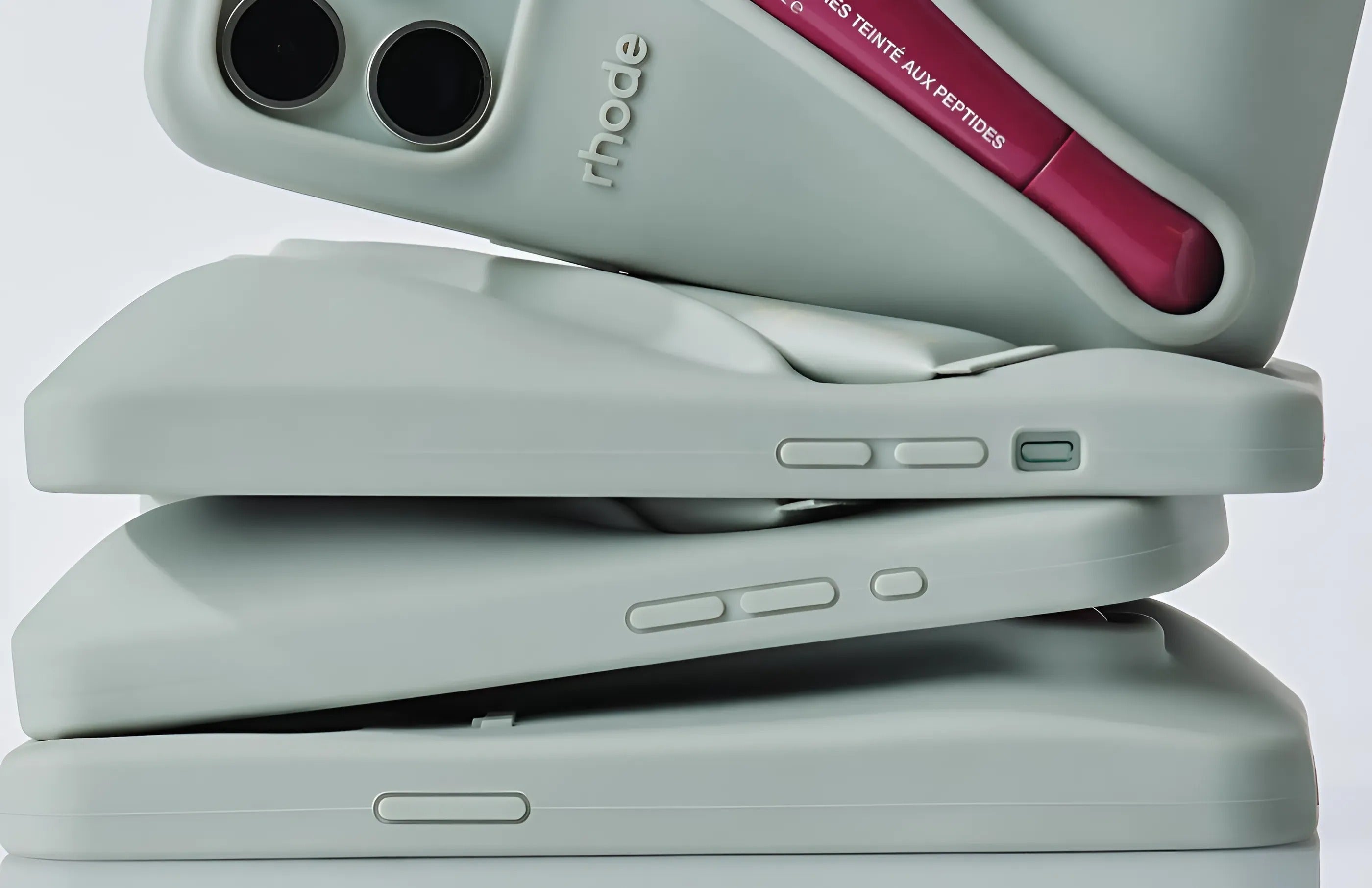 Rhode Phone Case Lip Case Rhode Soft Silicone Phone Case With Box