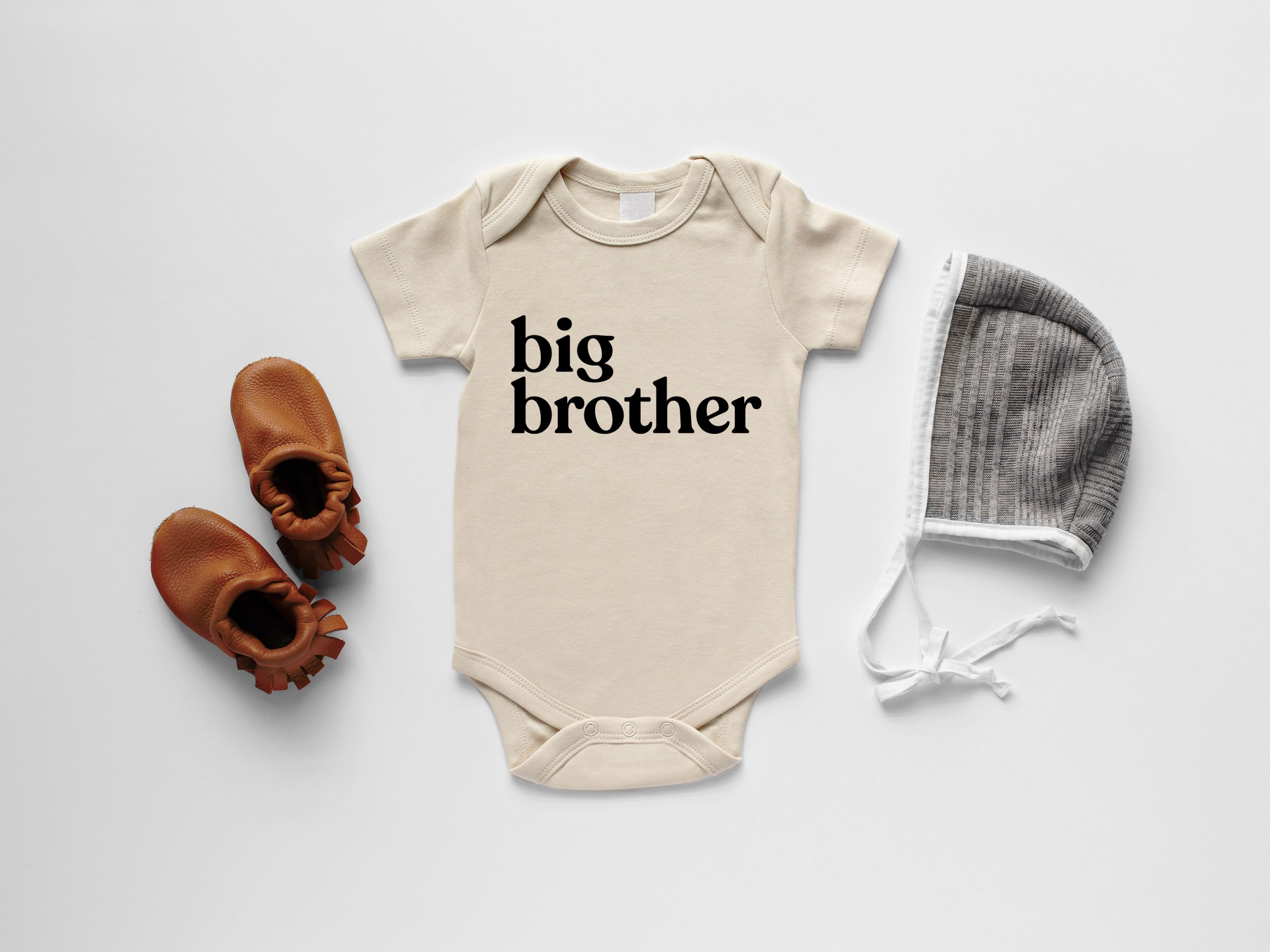 Big Brother Organic Baby Bodysuit