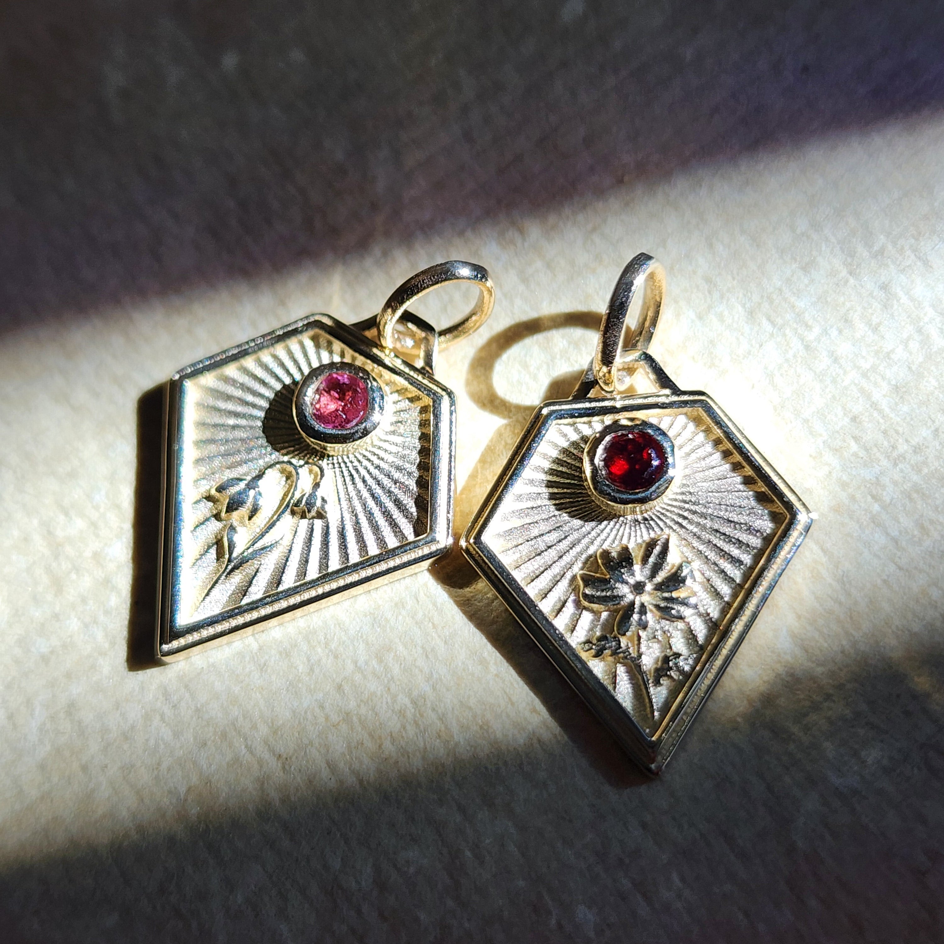 Enchanted Birth Flower Charm