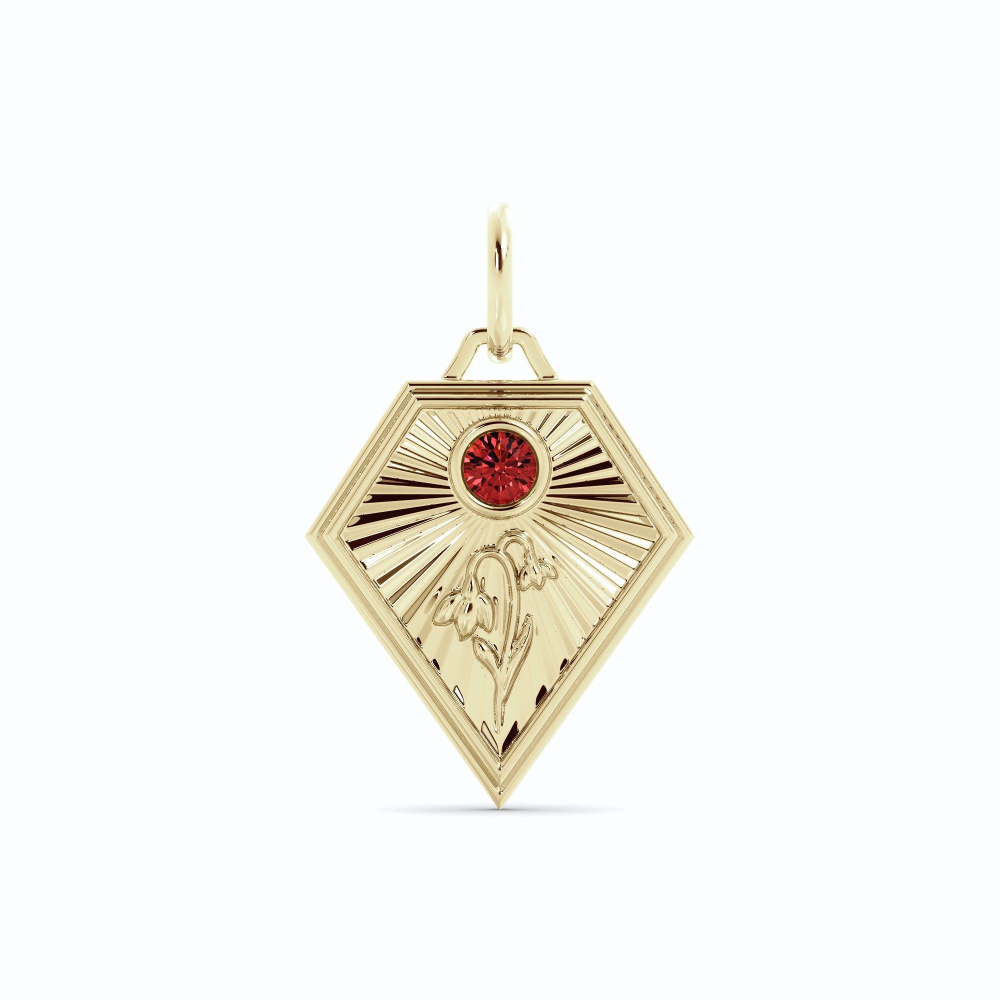 Enchanted Birth Flower Charm