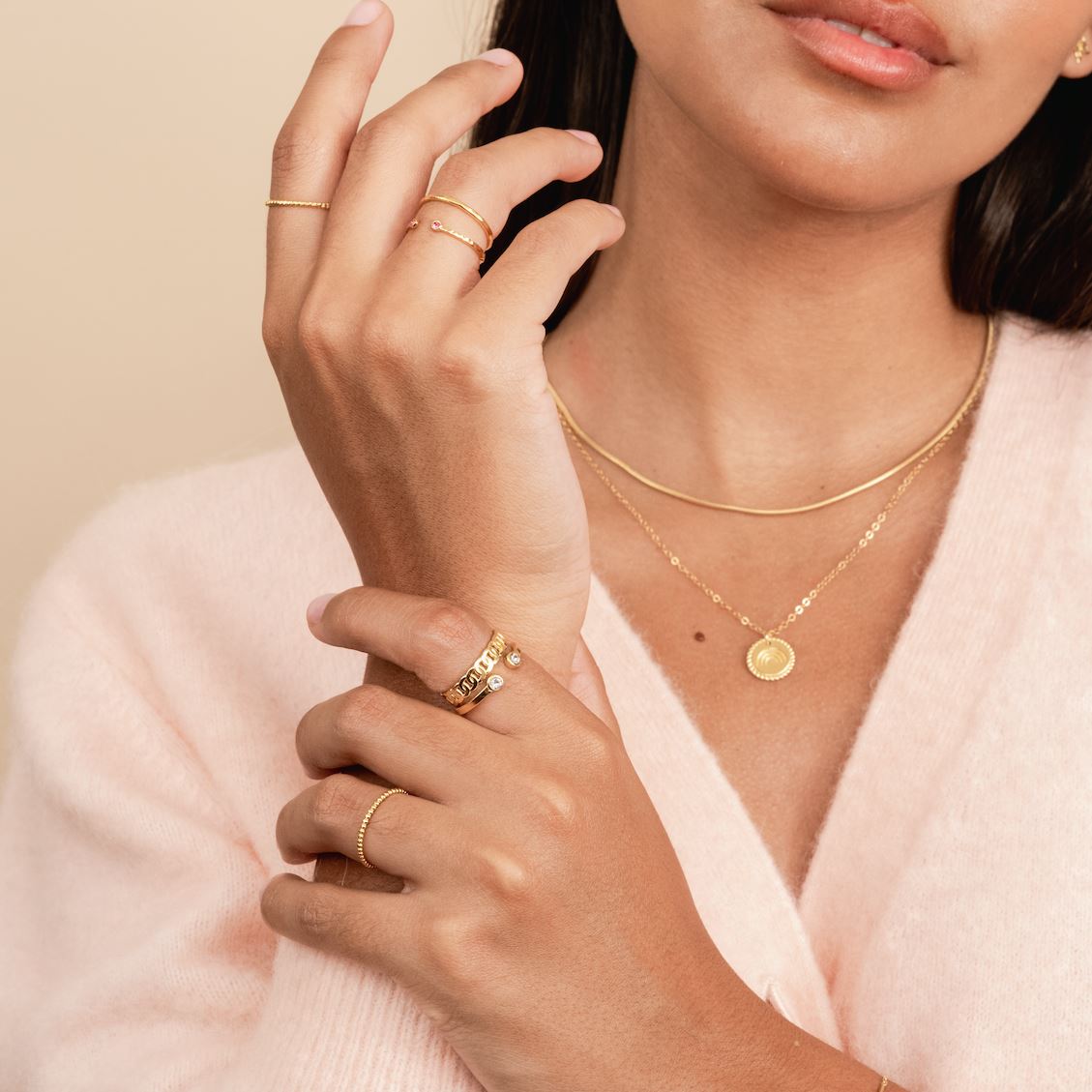 Figaro Chain Ring