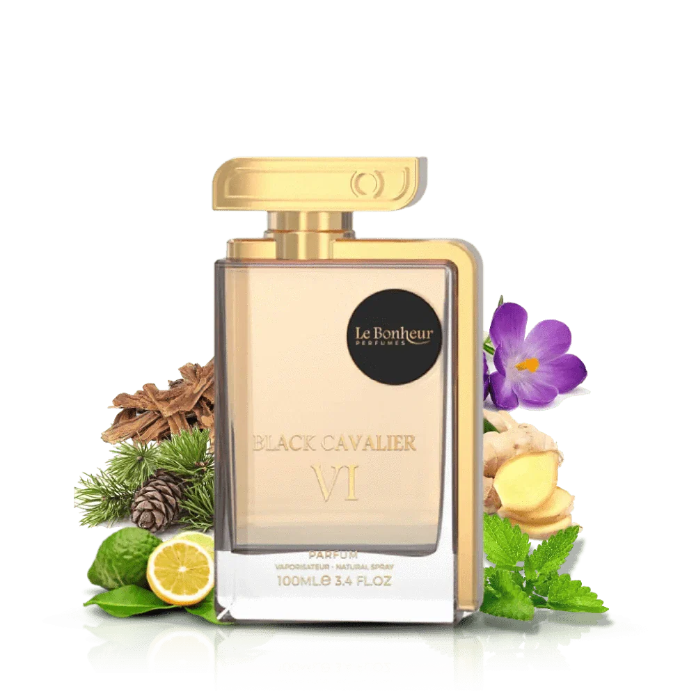 Black Cavalier VI By Le Bonheur For Men 3.4oz EDP Spray