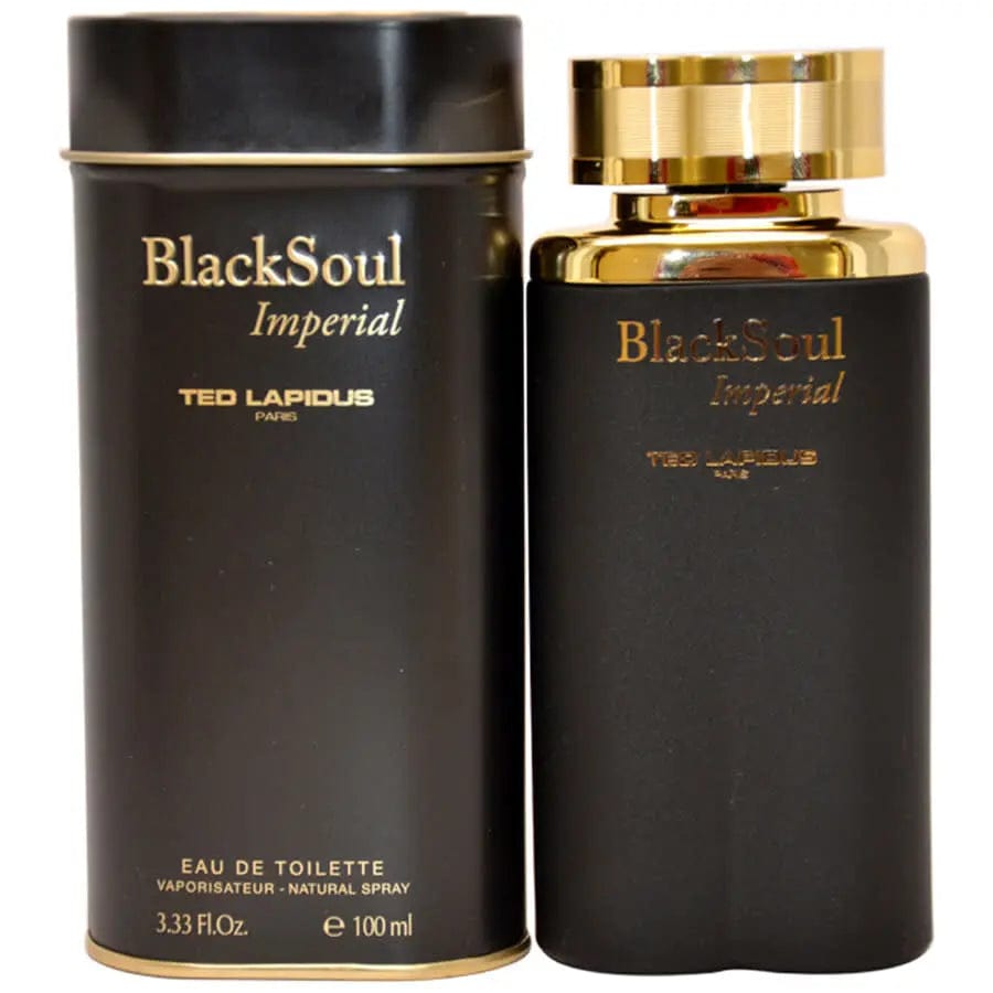 Black Soul Imperial By Ted Lapidus for Men 3.4oz EDT Spray