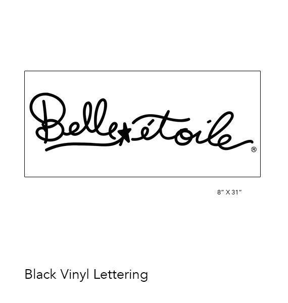 Wall & Showcase Lettering