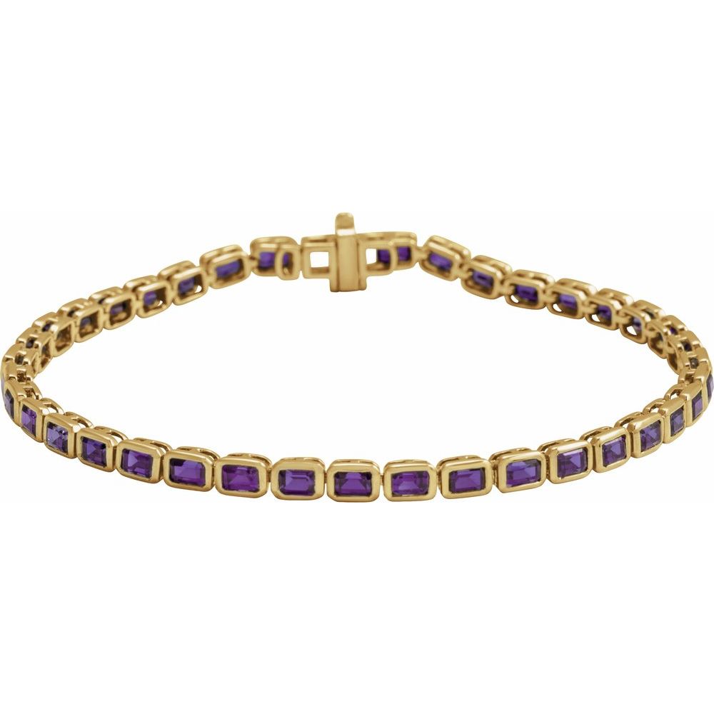 Gemstone Tennis Bracelet