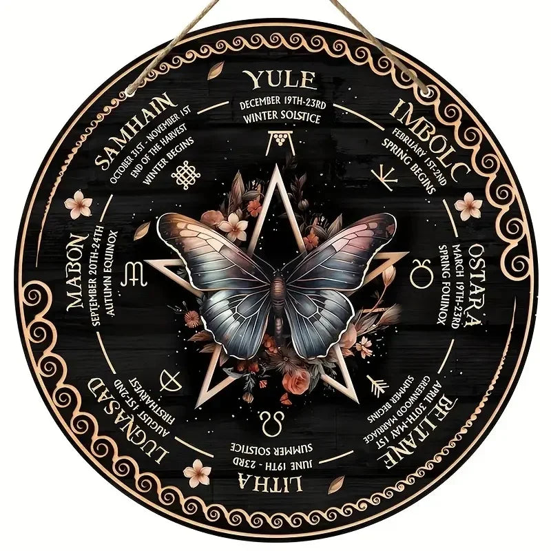 Wheel of The Year Pagan Calendar