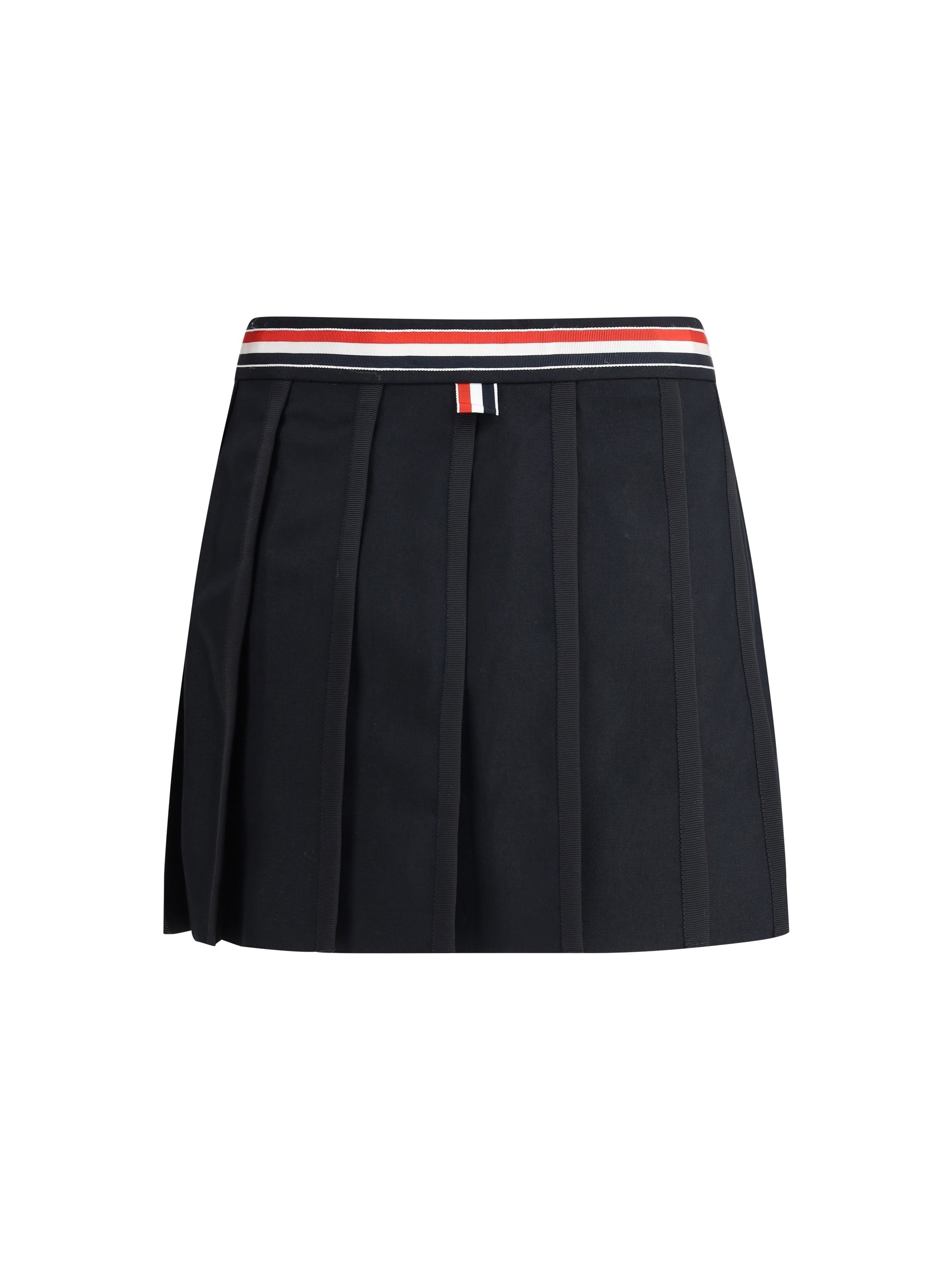 Thom Browne Women Wool Mini Skirt