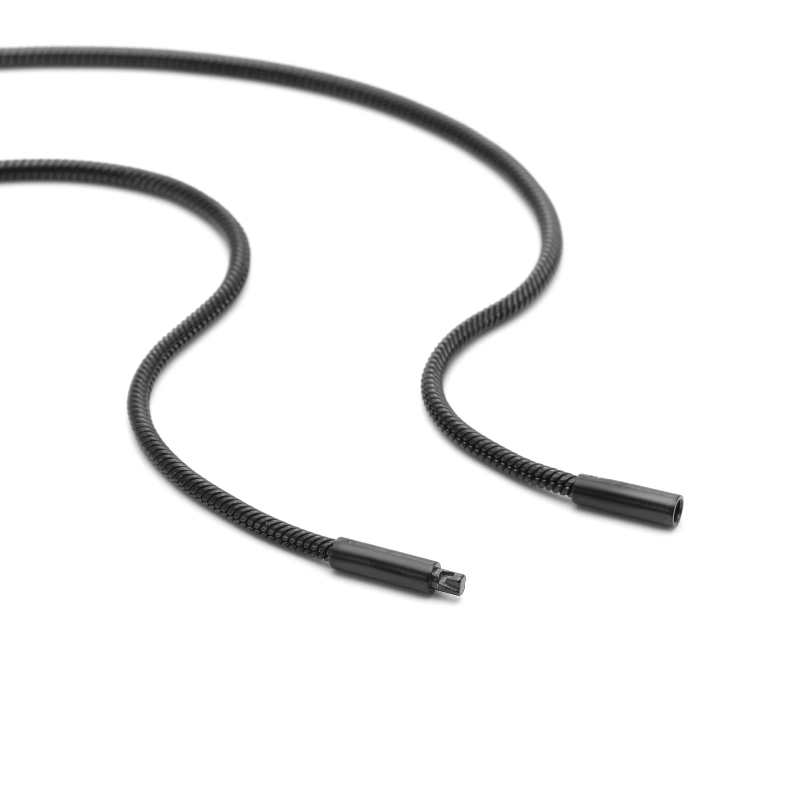 C060B B.Tiff Thick Black Coil Chain