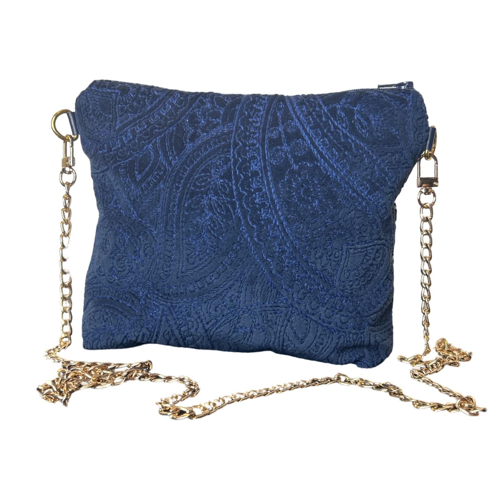Travel Stamps Vintage Silk Scarf Crossbody Bag