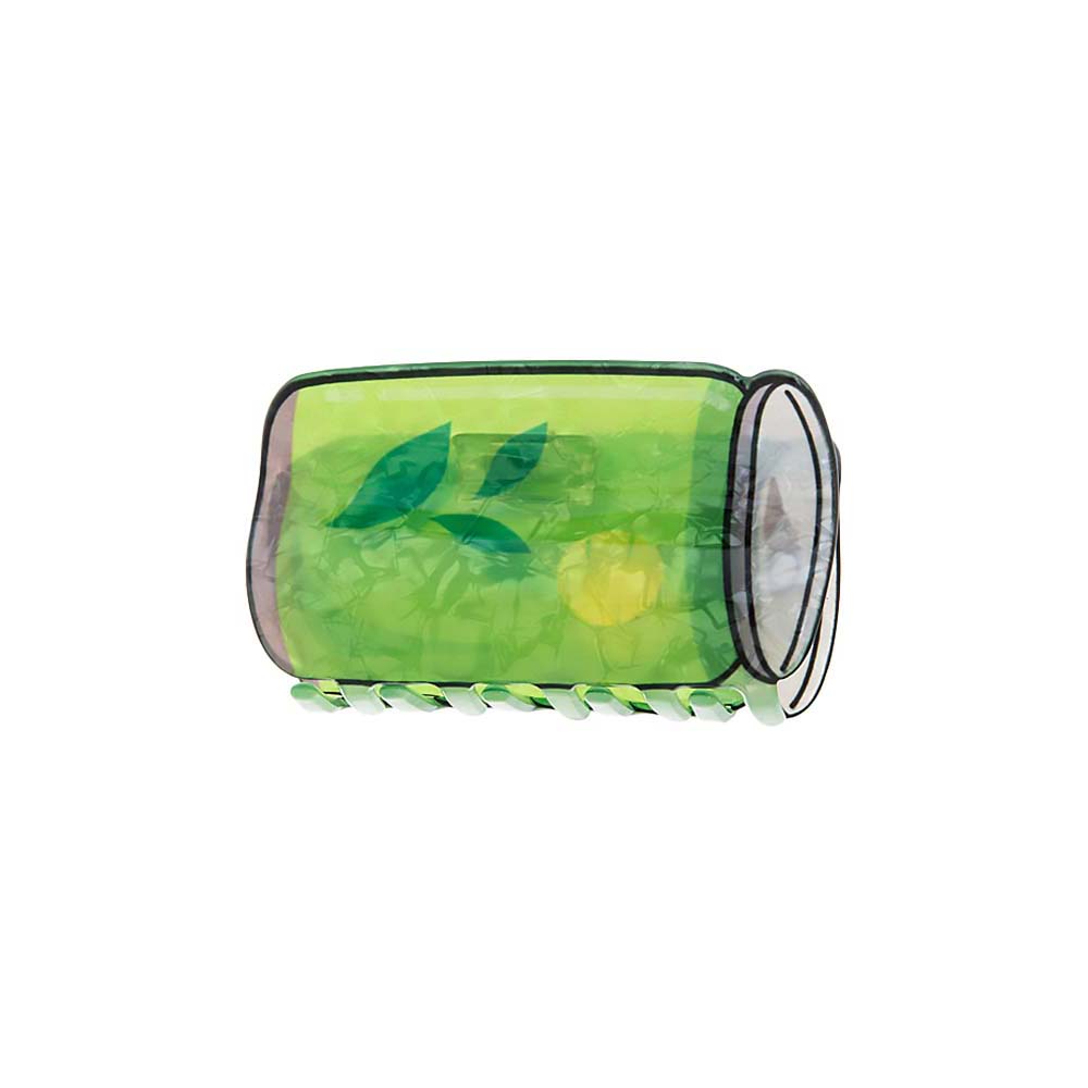 Green Lime Twist Sparkle Claw Clip - Adina's Jewels