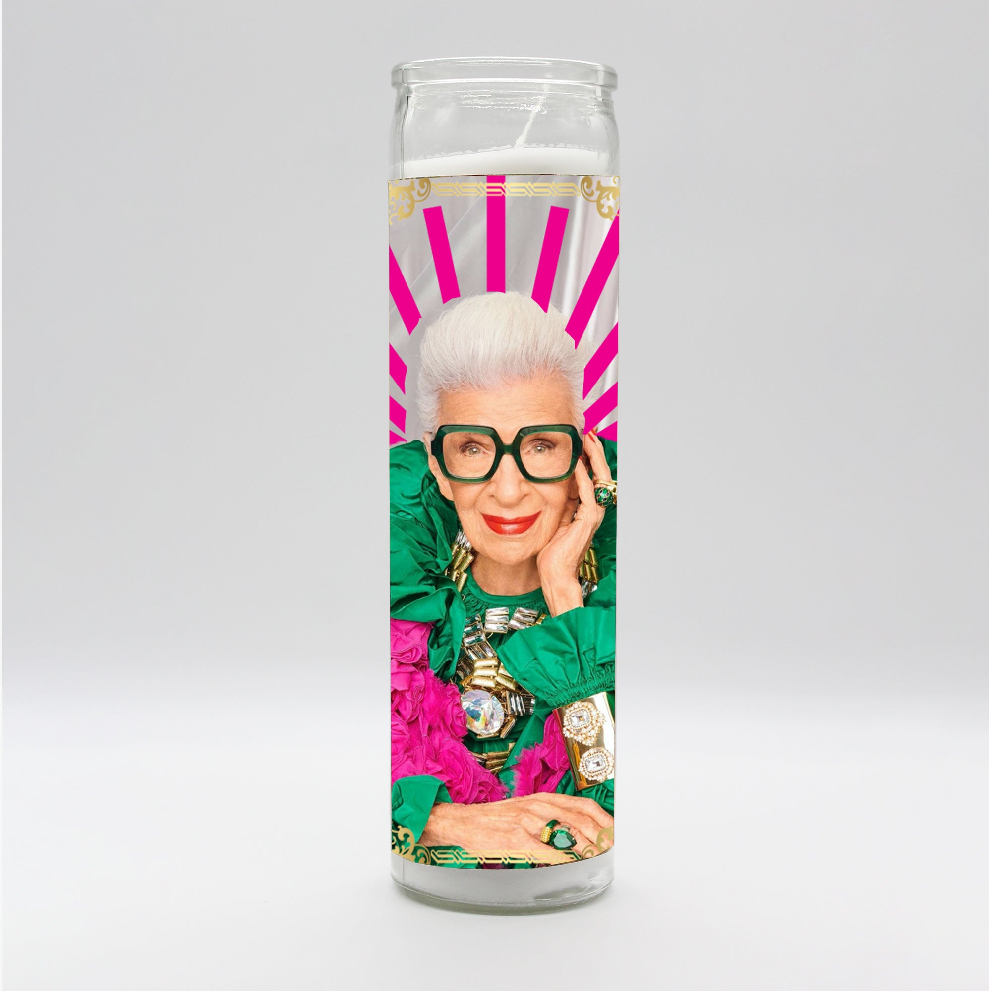 Saint Iris Candle by BOBBYK