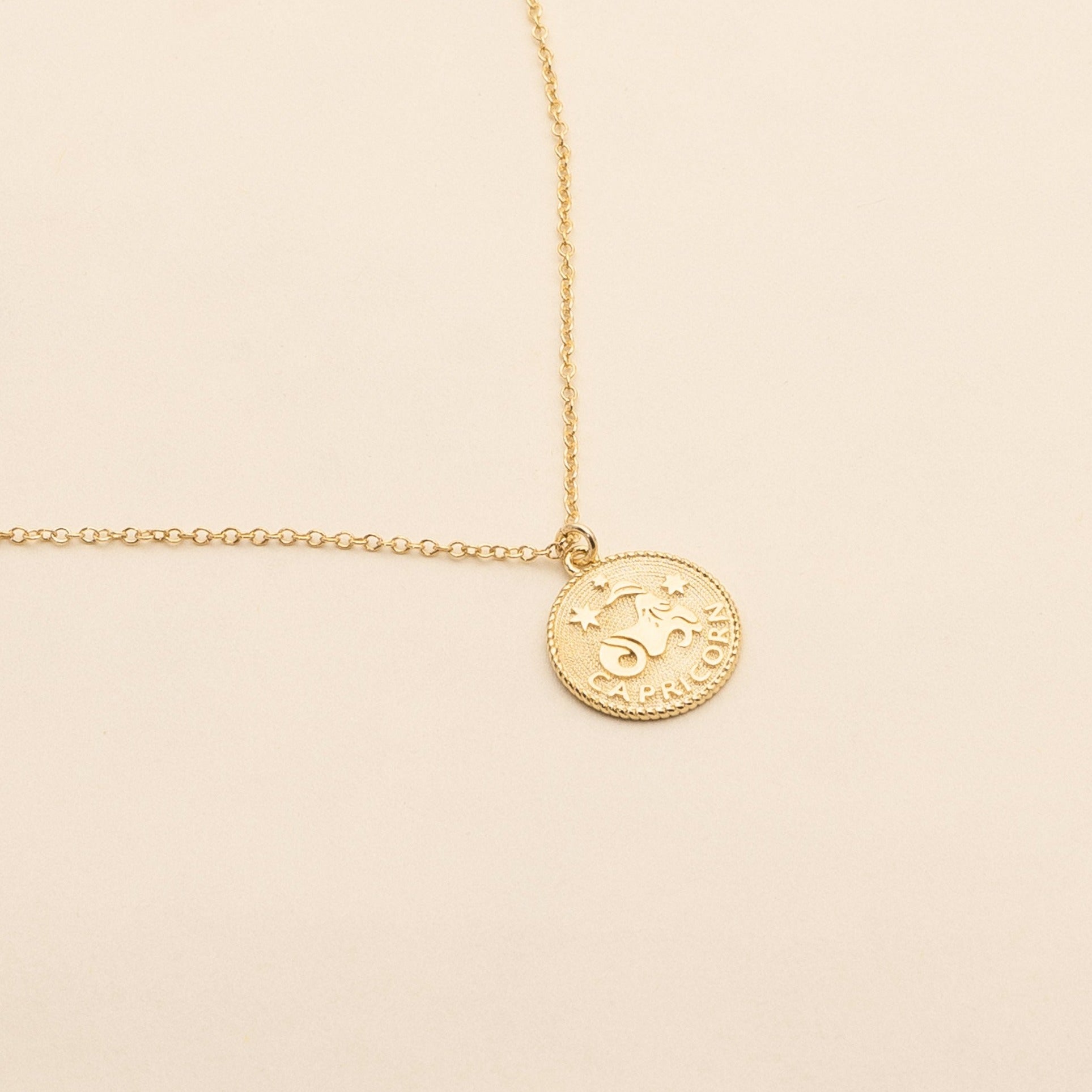 Capricorn Zodiac Necklace