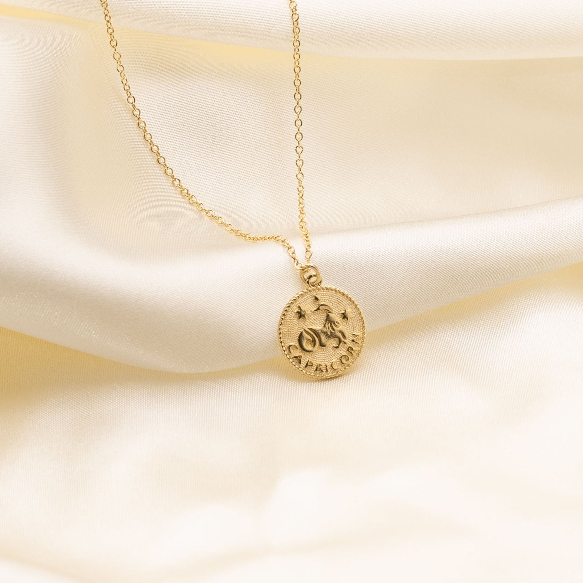 Capricorn Zodiac Necklace