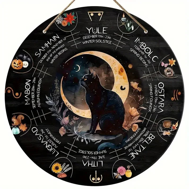 Wheel of The Year Pagan Calendar