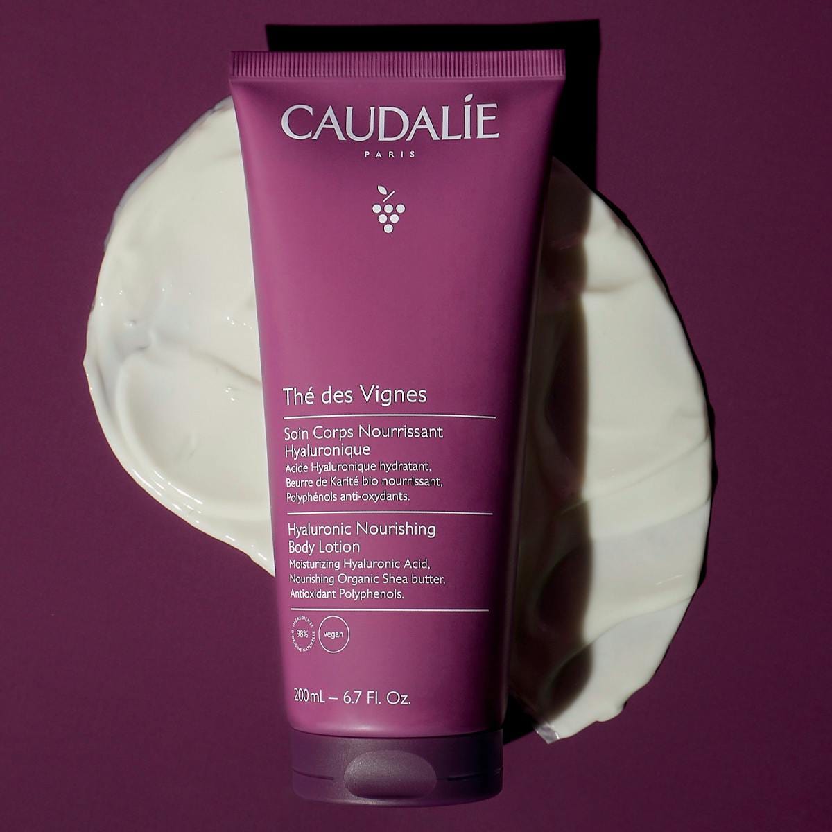 Caudalie The Des Vignes Nourishing Body Lotion 200 ml -2 Pack