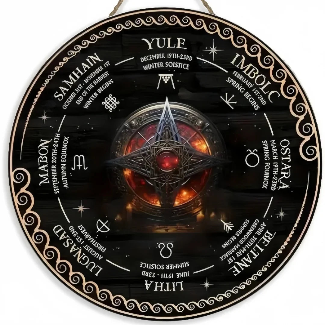 Wheel of The Year Pagan Calendar