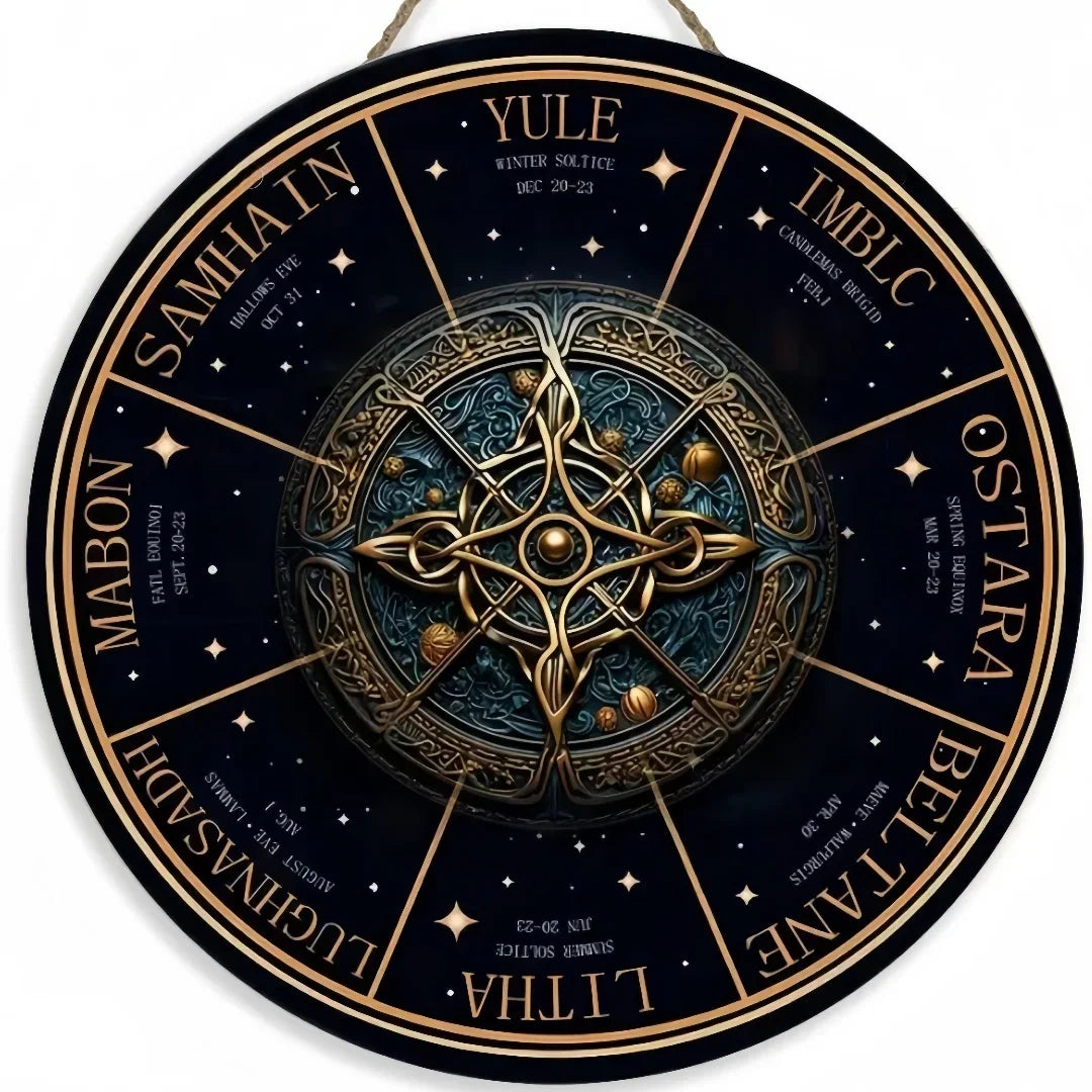 Wheel of The Year Pagan Calendar