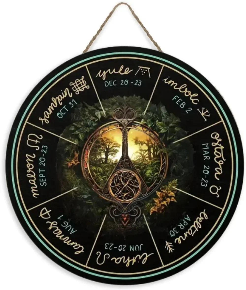Wheel of The Year Pagan Calendar