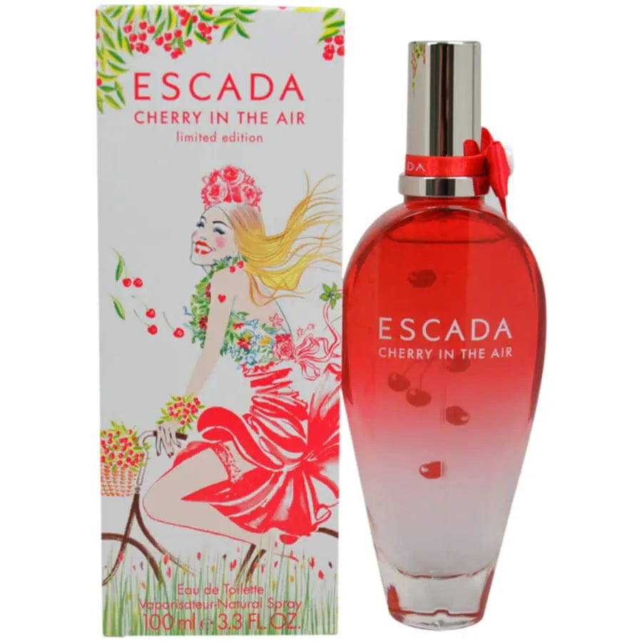 Cherry In The Air By Escada for Women 3.3oz EDT Spray